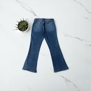 RSQ Denim‎ Flare Jeans Size 30 Low Rise Pockets Dark Wash Blue Womens thumbnail 3