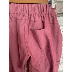 Grey's Anatomy by Barco Signature Women's Drawstring Scrub Pants Mauve Pink XXS thumbnail 7