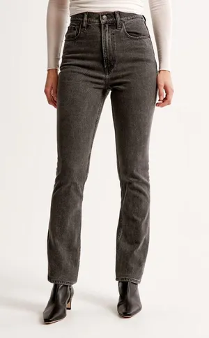 Abercrombie Jeans Ultra High Rise 90s Slim Straight Jean thumbnail 4