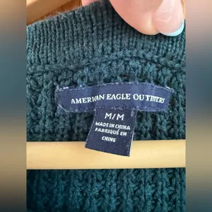 American Eagle Outfitters Green Knit Sweater thumbnail 3