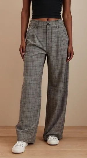 American Eagle Super High Rise Wide Leg Pant Size 2 Regular New with tag thumbnail 1