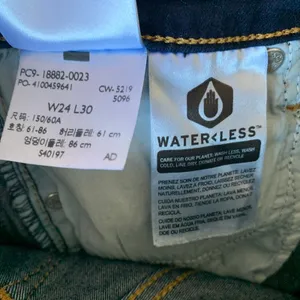 5/$25 Levi's Women's Sz 24 High Rise Skinny‎ Jeans Dark Wash Blue Denim Stretchy thumbnail 6