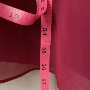 REVELRY BOWIE Bridesmaid Dress in Wine Size 2 thumbnail 8