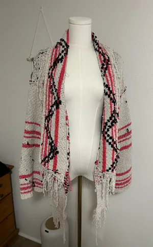 POL Distressed Cardigan thumbnail 1
