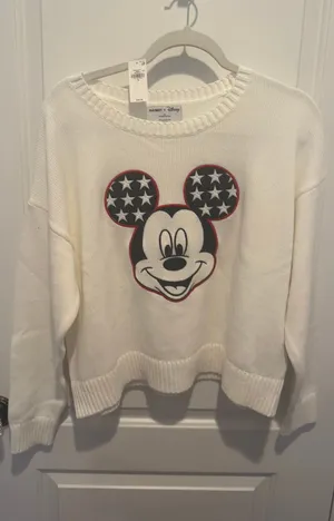 Old Navy x Disney Mickey Mouse Sweater Adult M thumbnail 1