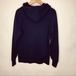 Denver Broncos Blue Sweatshirt Zip Front Sz Small thumbnail 3