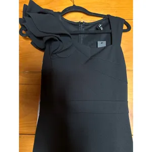 Lulus Lucette Black Sleeveless Ruffled Mermaid Maxi Dress Holiday Extra Small thumbnail 8