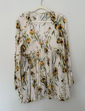 Free People Bella Print Tunic thumbnail 8