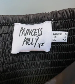 Black Crop Top thumbnail 2