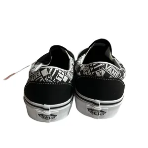 Unisex Vans Off The Wall Classic Slip On Black/Asphalt M6.5/W8 thumbnail 3
