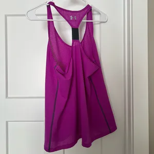 Under Armour Vibrant Purple Muscle Tee thumbnail 4