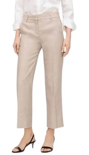 NWT J Crew Kate straight-leg pant in stretch linen blend Item BF407 thumbnail 1