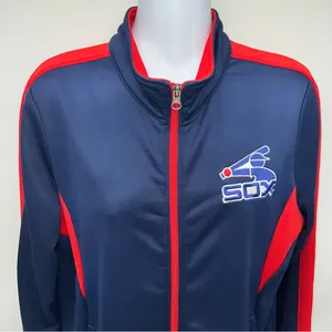 Majestic Women’s Navy and Red Chicago White Sox Logo Embroidered MLB Jacket-Sz M thumbnail 2