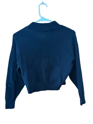 Abercrombie & Fitch Black Cropped Turtleneck Sweater thumbnail 4
