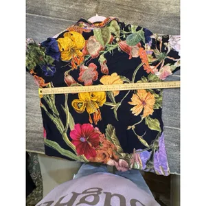 Powder "Midnight Posy" pajamas Floral Size Large Long Sleeves Pants thumbnail 7