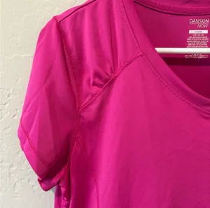 Danskin Now Magenta Short Sleeve Top thumbnail 5