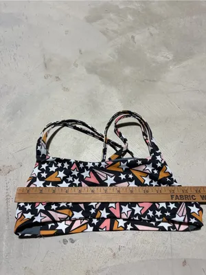 Jolyn NWT fendrick’s suit top swim bikini large starlight thumbnail 6