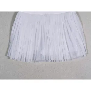 Alo Yoga Flirty Mesh Tennis Skort Size XXS White Pleated Pickleball Golf Sporty thumbnail 9