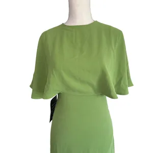 Tuckernuck Pomander Place Cape Lindy Dress in Pistachio Green 2 New Womens Midi thumbnail 7