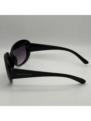 Franco Sarto Black Oversized Sunglasses with Purple Gradient Lenses thumbnail 4