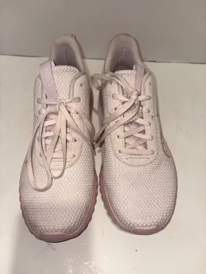 adidas Kaptir Base Shoes in a pastel or light pink colorway thumbnail 2