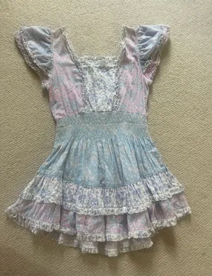 Love Shack Fancy Mini Dress Floral thumbnail 1