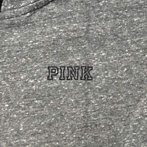 PINK Victoria's Secret Grey Full Zip Hoodie‎ Large Sweatshirt thumbnail 2