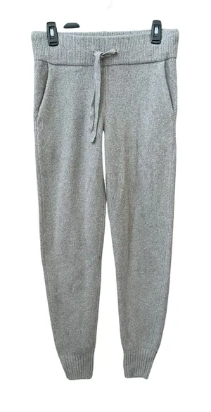 Abercrombie & Fitch Womens Sweater Style Jogger size Small NEW Gray Soft Cozy thumbnail 1