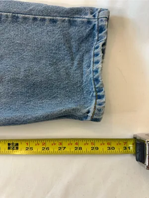 Vintage Levi's 560 Comfort Fit Loose Blue Denim Jeans Straight Leg Y2K 16 thumbnail 8