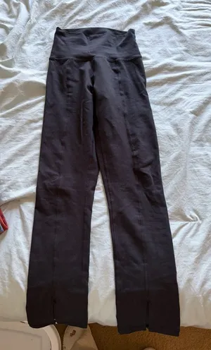 Aerie crop flare legging black  thumbnail 1