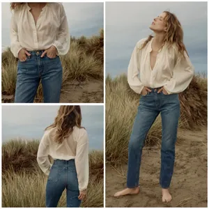 💕DOEN💕 Shep Jean ~ Laval Wash Blue 33 NWT thumbnail 11