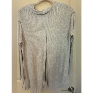 We The Free Grey Mock Neck Sweater Womens Small thumbnail 2