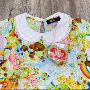 Iron Fist Care Bears Spring Fling Girly Top Size Medium thumbnail 1