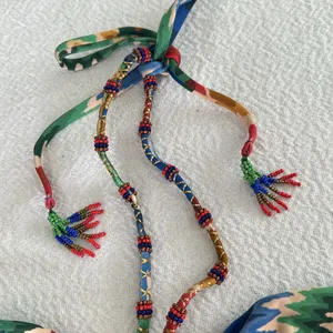 Farm Rio Chevron Toucans One Piece, size X-Small, $189 thumbnail 13