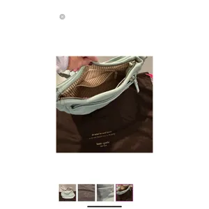 Kate Spade Mint Pebbled Leather Crossbody Shoulder Purse 2-Way Bag Medium thumbnail 4