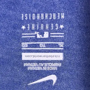 New York Mets Shirt Womens XL Blue MLB Baseball Nike V Neck Stripe Sleeves thumbnail 5