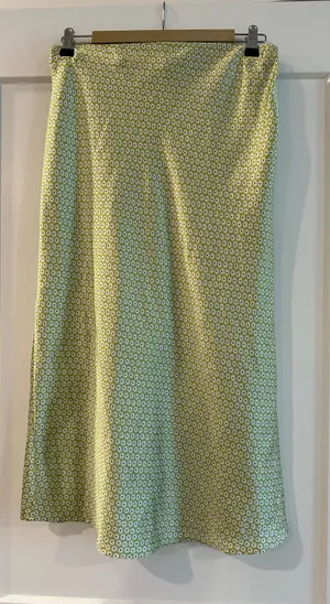 Hollister ultra high- rise midi skirt thumbnail 1