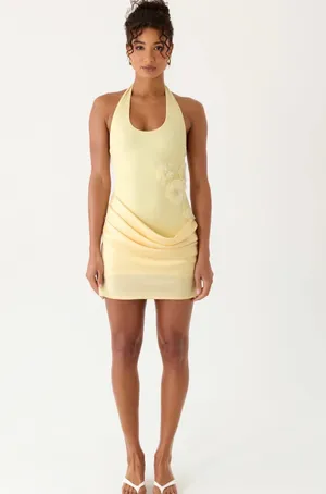 Peppermayo Mini Dress Yellow thumbnail 4