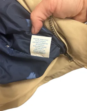 Guy Harvey Blue Water Khaki Jacket Zipper Front Lined Men’s Sz M EUC thumbnail 8