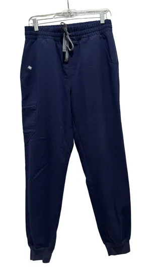FIGS Zamora Jogger Scrub Pants Womens Medium Navy Blue Technical Cargo W20SW2028 thumbnail 1