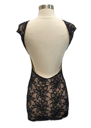 Revolve Lovers And Friends Lace Mini Dress With Open Back Size XS thumbnail 7