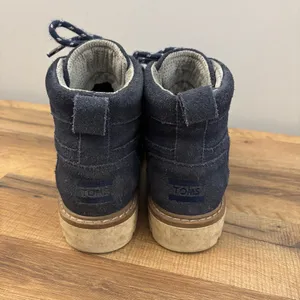 Toms Summit Suede Lace Up Hiking Boots Outdoor Dark Blue Women’s thumbnail 8