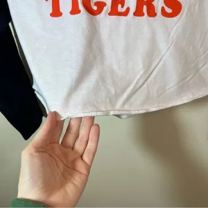 Summit Women’s Saturdays are for‎ the Tigers Baseball Tee XS Clemson Auburn thumbnail 6