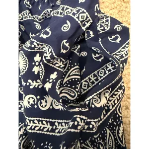 Levi's Western Bandana Paisley Dress Small Cowgirl Festival Pocket Dress thumbnail 9
