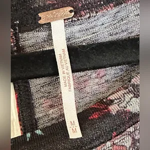 Free People Multicolor Floral Blouse, Medium thumbnail 2