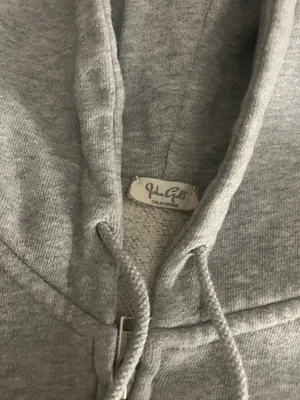John Galt Gray Full Zip Cropped Jacket thumbnail 2