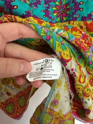 Natural Life Bohemian Patchwork Floral Tank Small thumbnail 4