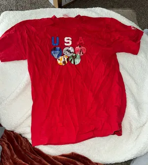 Olympics shirt Red Size L thumbnail 1