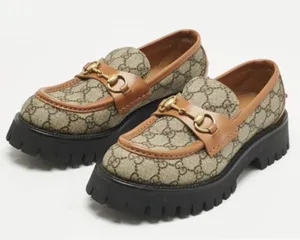 GG Supreme Cord Lux Loafers thumbnail 1