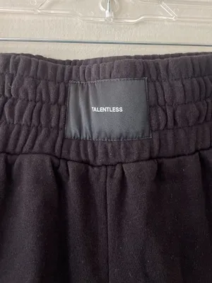 Talentless Sz S Slim Fit Black Womens Boxing Shorts Pull On thumbnail 3